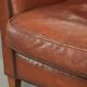Set of 2 comfortable sheepskin armchairs with a timeless look