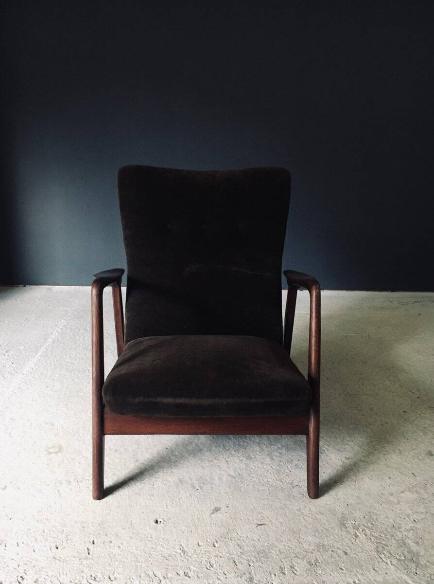 Rock Siësta Lounge Chairs by A. Relling and T. Bekken for Arnestad Bruk, Norway, 1957, Set of 2