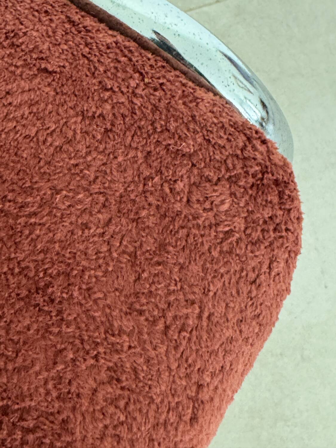 Vintage chrome stainless steel chair 1970