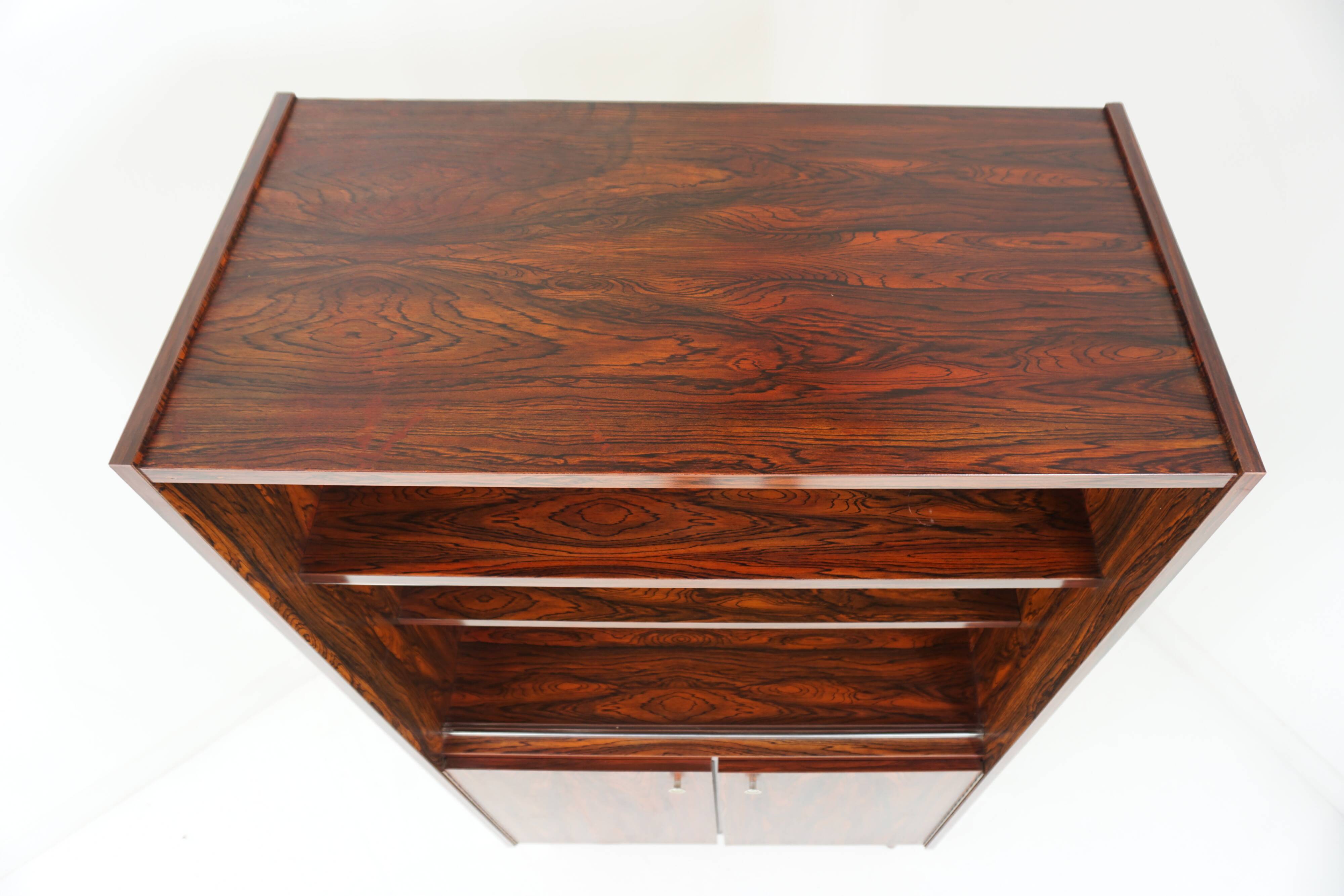 Rosewood showcase from the 50s and 60s