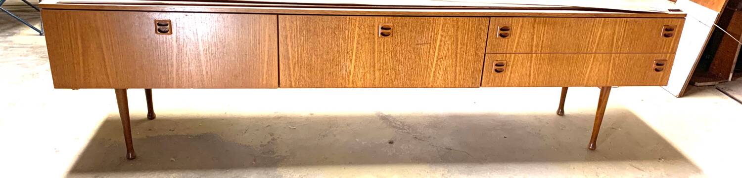 Vintage Scandinavian teak sideboard