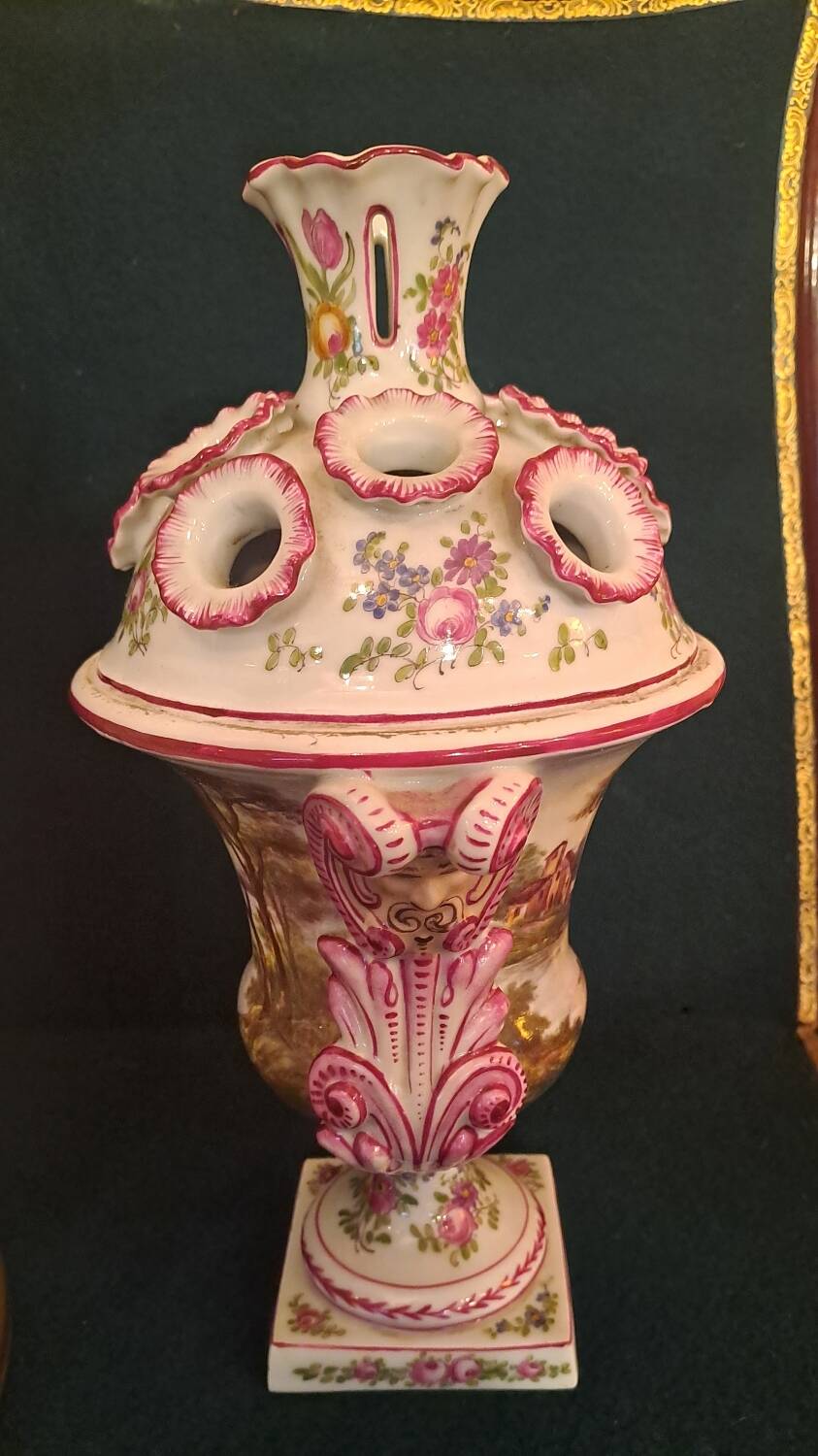 Porcelain flower pot from Sceaux
