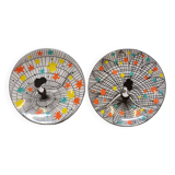 2 Petites Assiettes Fragonard Danseuses