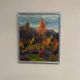 Original Swedish Oil on Canvas – “Orust” by Gösta Arontzon – Signed – Dated 1971 – Vintage & Framed – 58 × 49 cm
