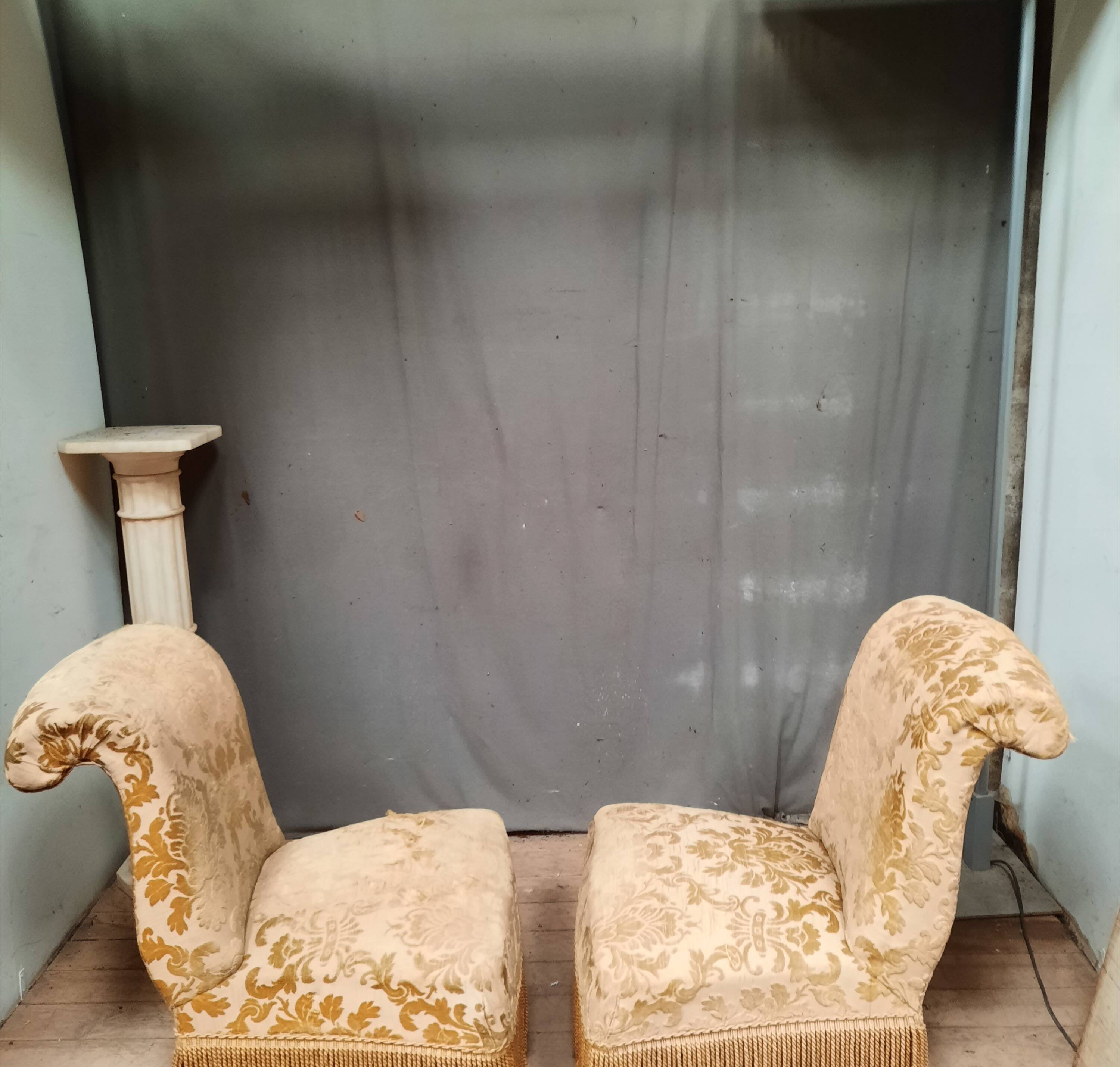 Pair of “toad” chairs