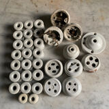 Set of 3 switches + porcelain electrical elements