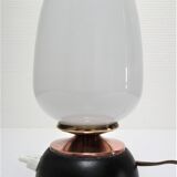 60s design opaline night light lamp