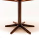 Danish Mid Century Yin-Yang teak extending dining table by Ole Gjerløv-Knudsen and Torben Lind