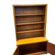 Bibliothèque / vitrine en bois vintage