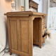 Restored antique oak desk - 4 drawers