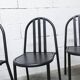 Set of 6 "202" model chairs by Robert Mallet Stevens 1980