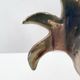 Pair of vintage zoomorphic vases