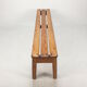 Mid-century italian bench, 1960s