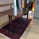 Vintage drop-leaf mahogany table; ideal for decorators.