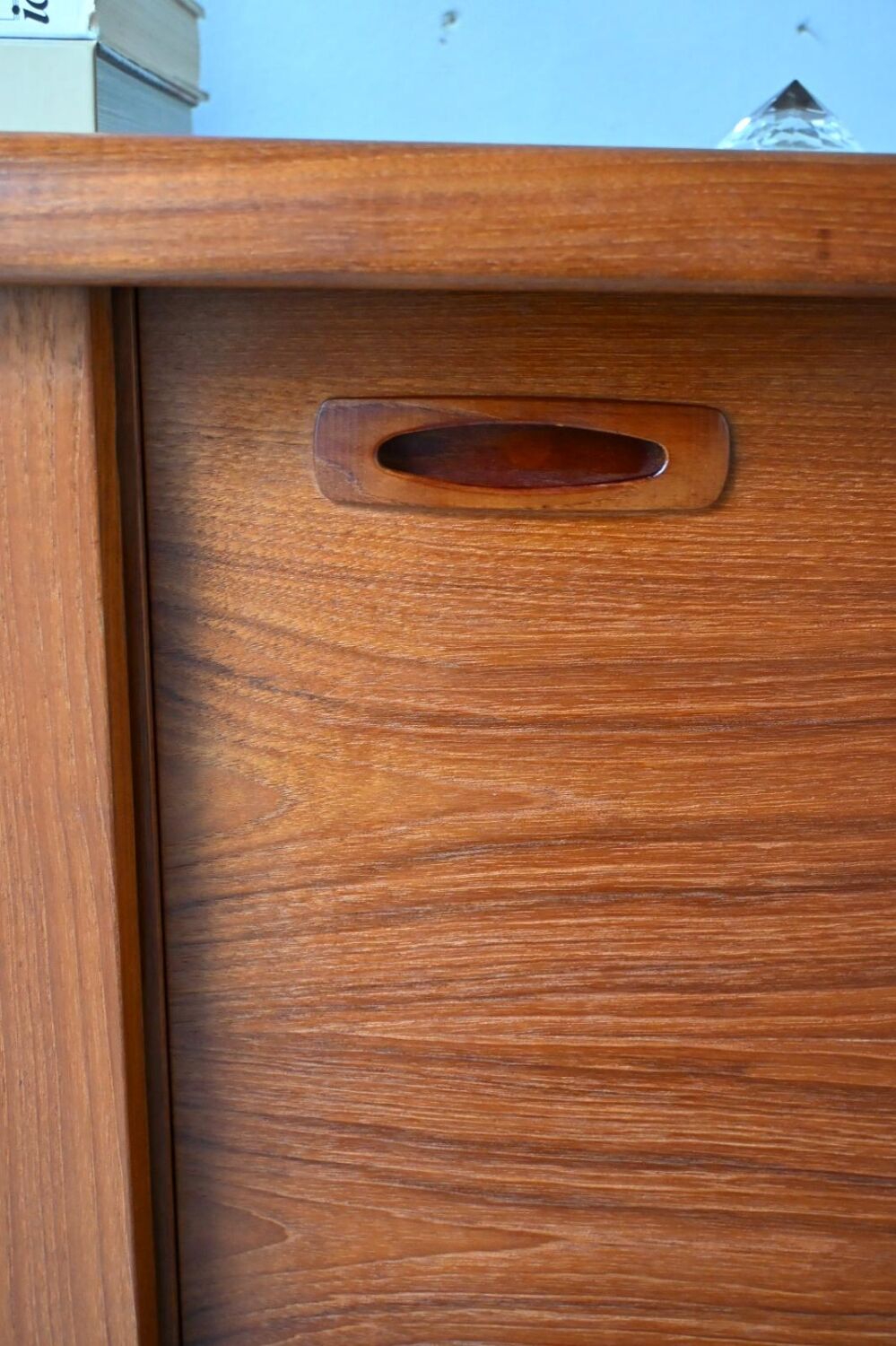 Danish Deaign Highboard by H.P. Hansen in Teak
