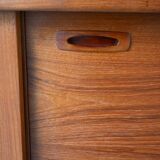 Danish Deaign Highboard by H.P. Hansen in Teak