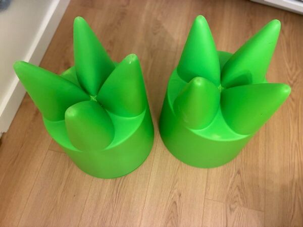 Lot de 2 Tabourets / Coffres ''Bubu'' - Philippe Starck (XO)