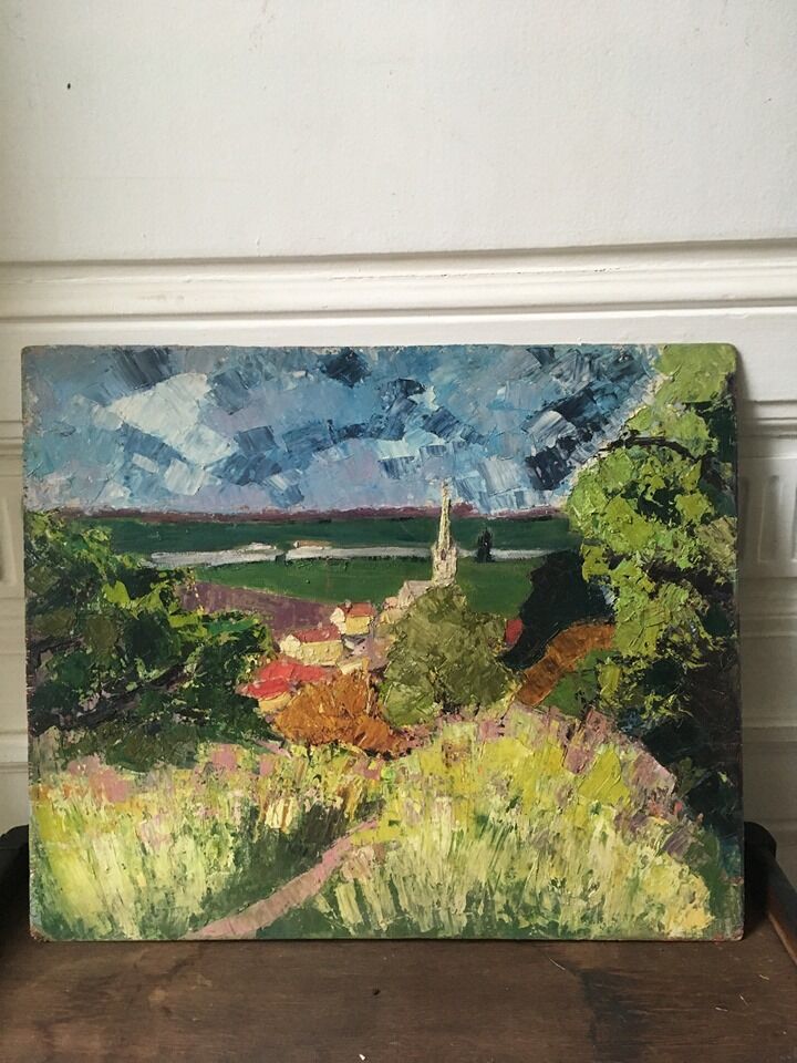 Painting old still life oil