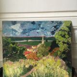 Painting old still life oil