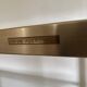 Magnificent vintage shelf by Pierre Vandel, signed.