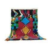 Handcrafted Moroccan Berber Rug 155 X 105 CM