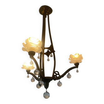 Old Art Deco chandelier