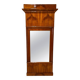 Biedermeier Wall Mirror in Cherrywood Veneer, South Germany, 1830s