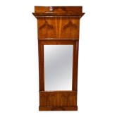 Biedermeier Wall Mirror in Cherrywood Veneer, South Germany, 1830s