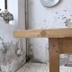 Mountain furniture table 1950 solid beech