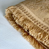 Vintage bed throw