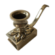 Former candlestick table edge brass