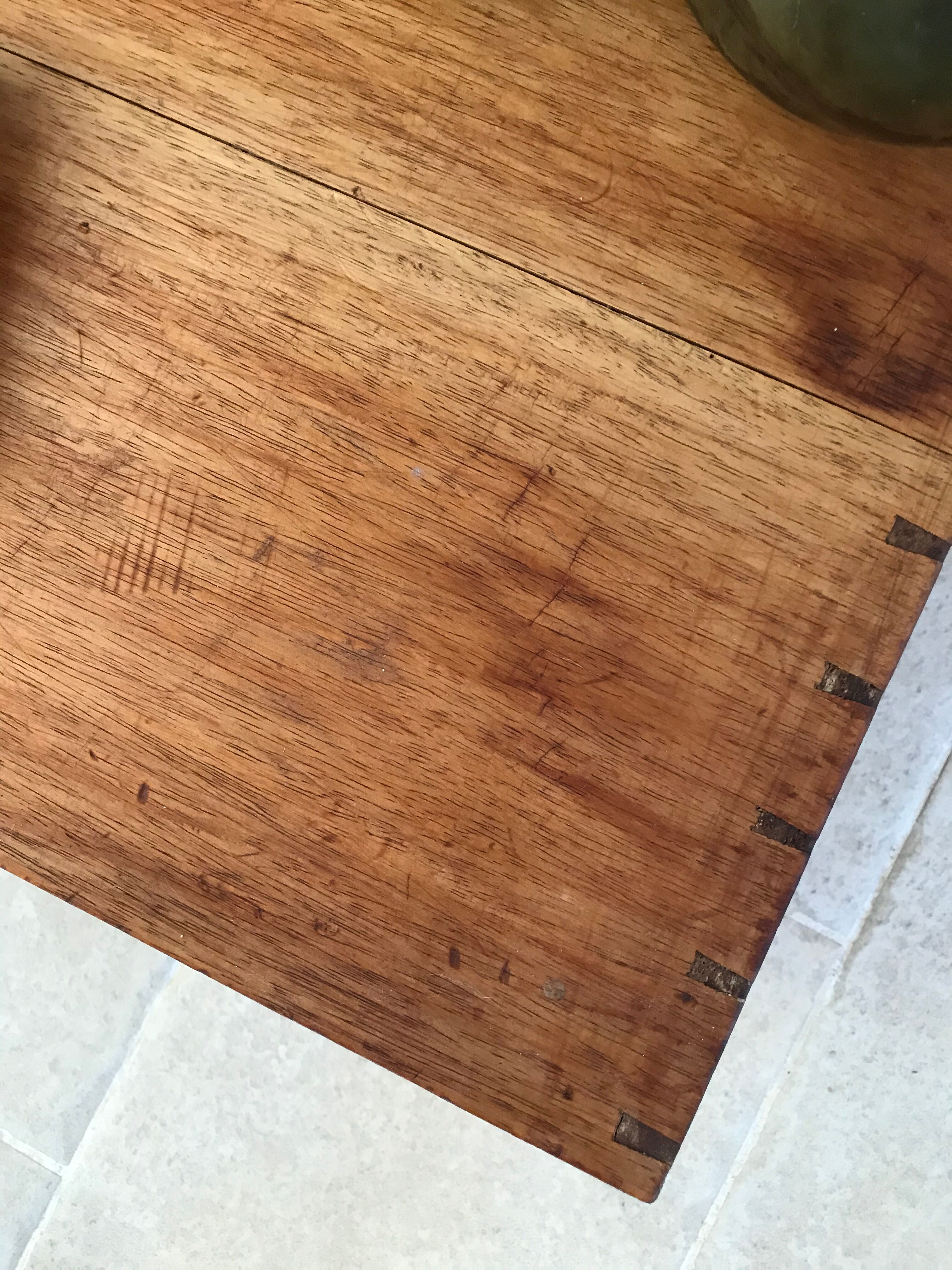 Vintage wooden chest