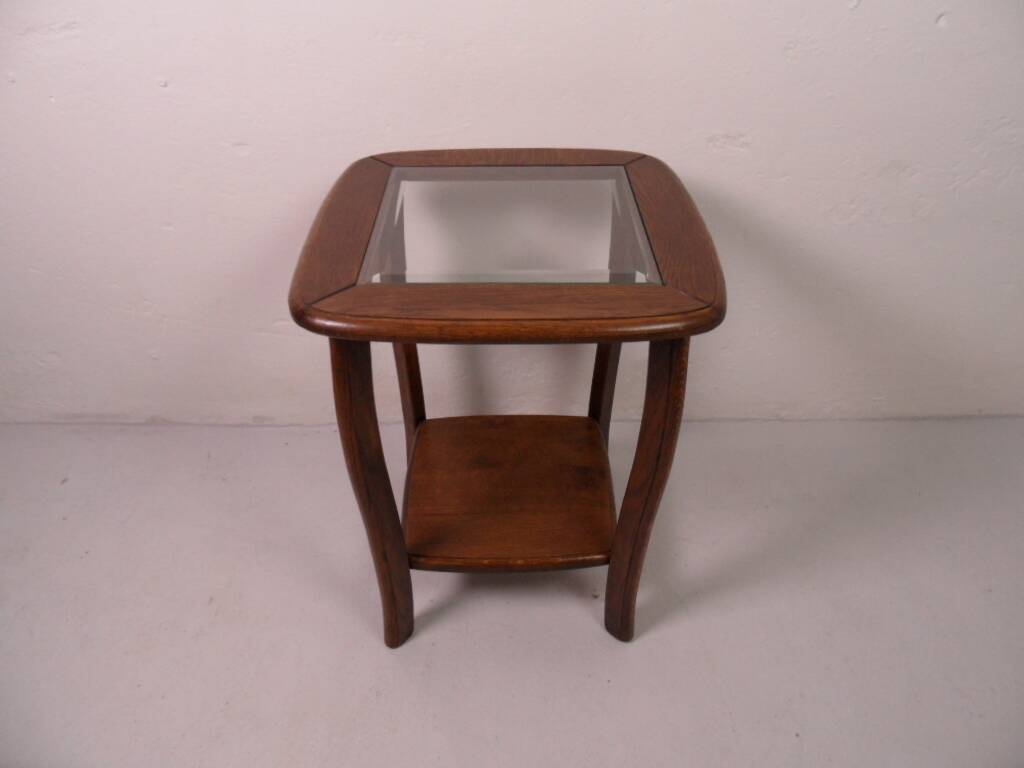 Vintage oak sidetable