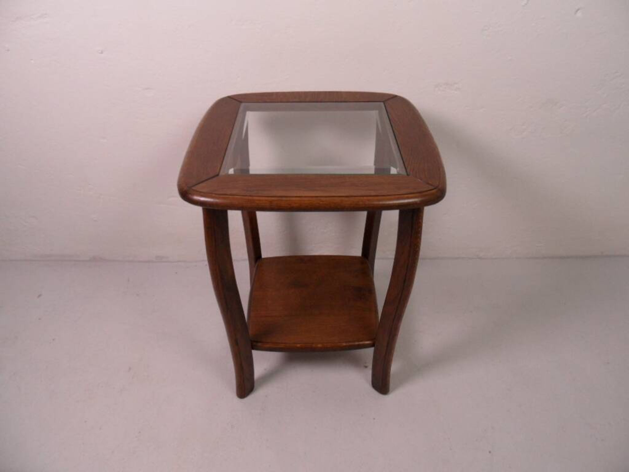 Table d'appoint en chêne vintage