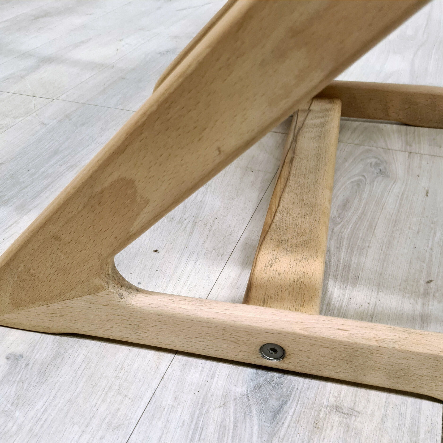 Restored mid century Kangaroo chair, 1960s