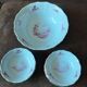 Ensemble coupe et 6 coupelles porcelaine Bavaria