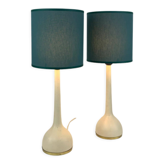 Paire de lampes de table scandinaves B44 Hans-Agne Jakobsson, Markaryd Suède, 1960