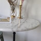 Marble bistro table