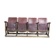 Series of 4 cinema chairs