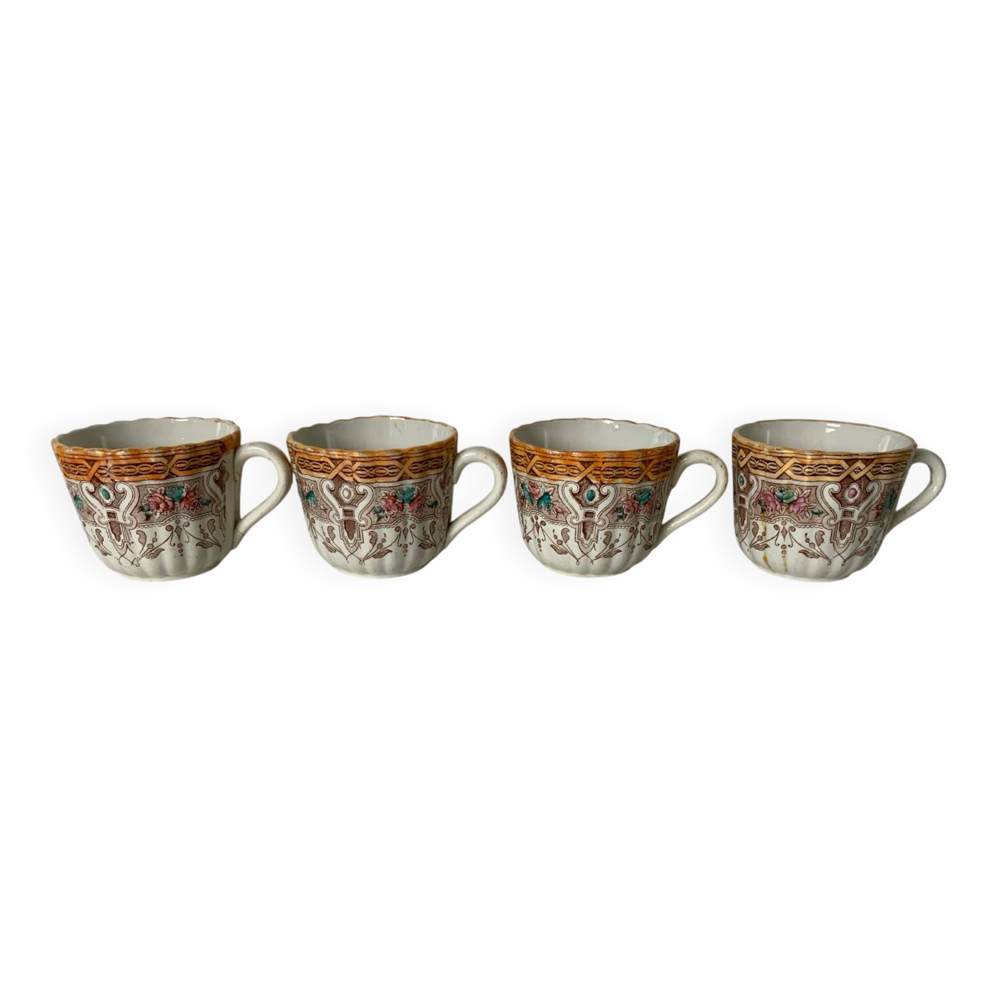 Tasses XIXème Minton