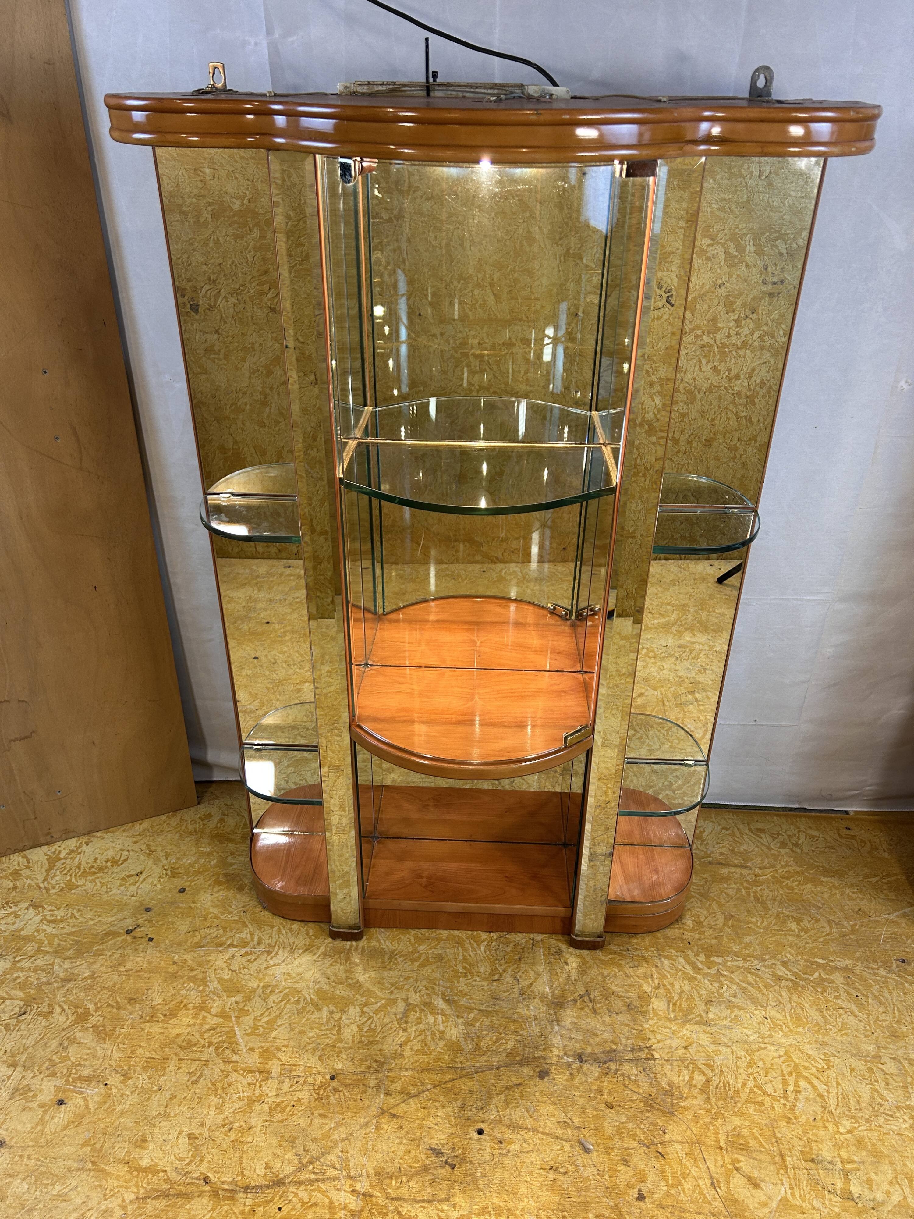 Art Deco Style Hanging Cabinet & Perfume Counter – Ex-English Perfume shop