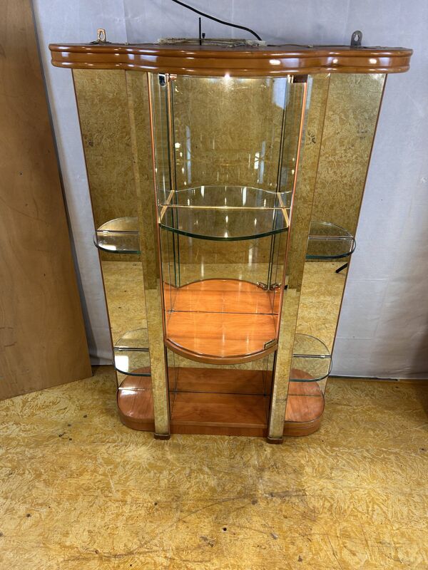 Vitrine suspendue et comptoir à parfums de style Art déco – Ancienne parfumerie anglaise