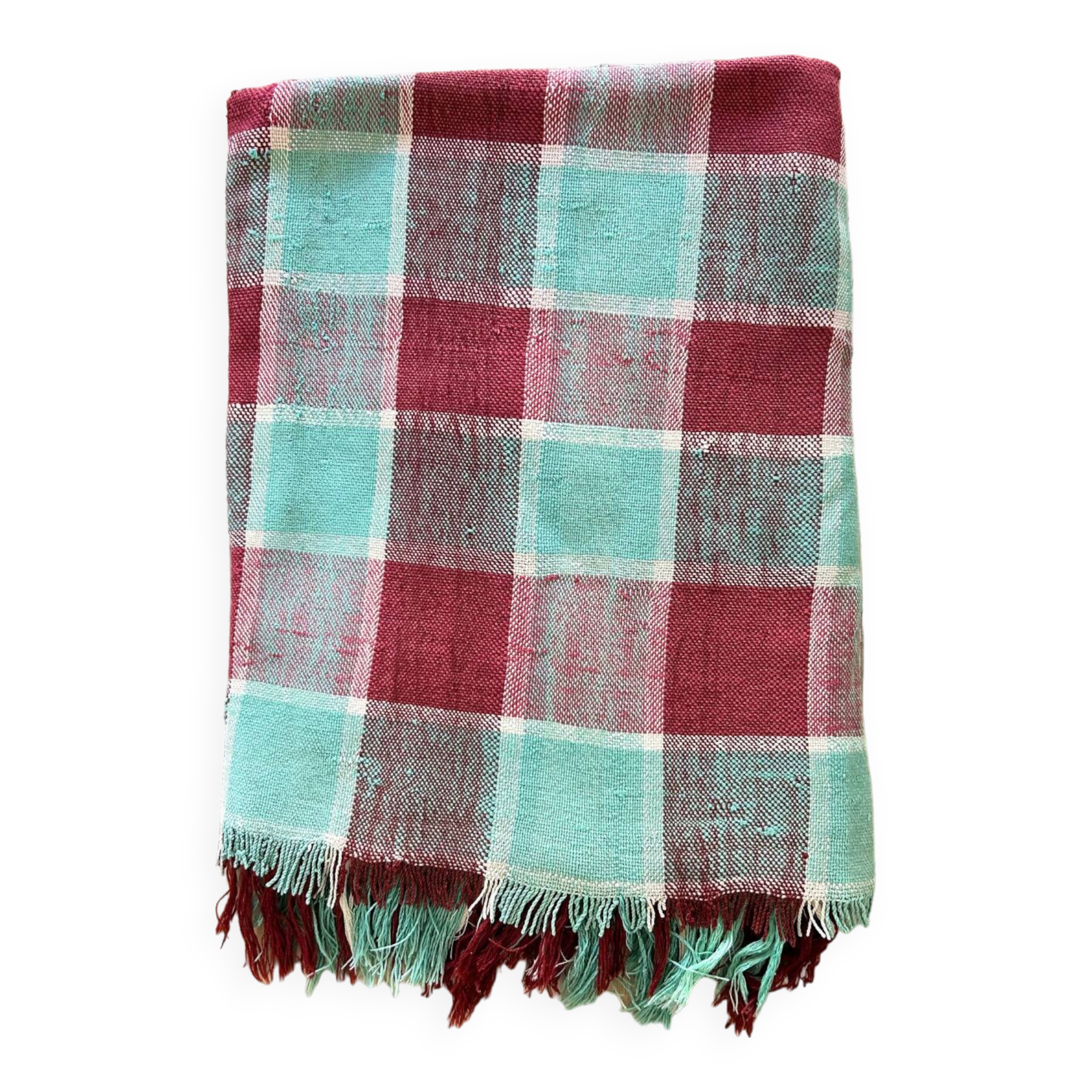 Vintage moroccan blanket haïk