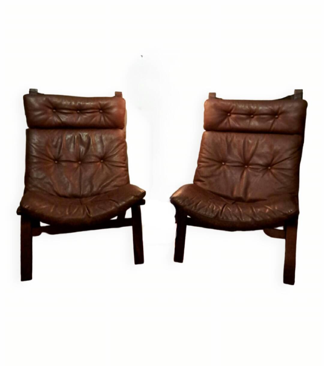 Paire de Lounge Chair Farstrup  1970