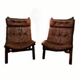 Paire de Lounge Chair Farstrup  1970