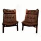 Paire de Lounge Chair Farstrup  1970