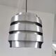 Suspension aluminum and wood design 70s