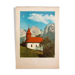 Affiche Wilder Kaiser Tyrol Autriche