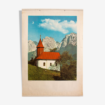 Poster Wilder Kaiser Tyrol Austria 1956