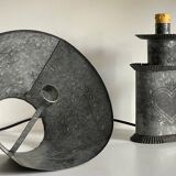 Heart Lamp Zinc Vintage